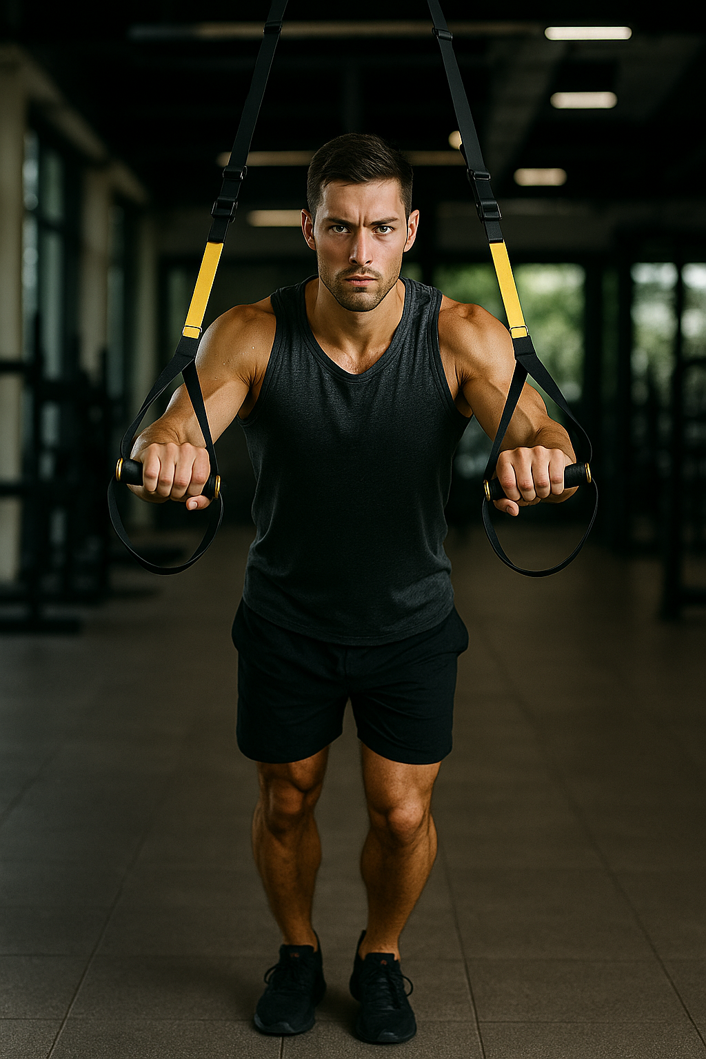 Entrenamiento en suspensión TRX